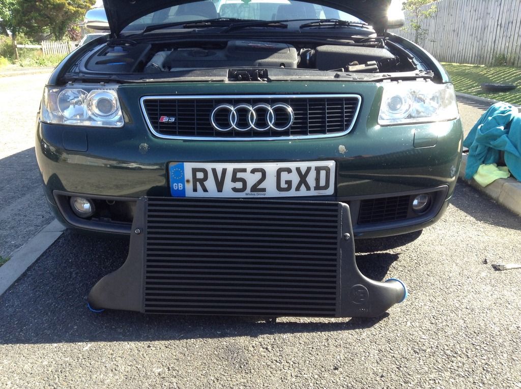 S3 8L FMIC Intercooler fitment???